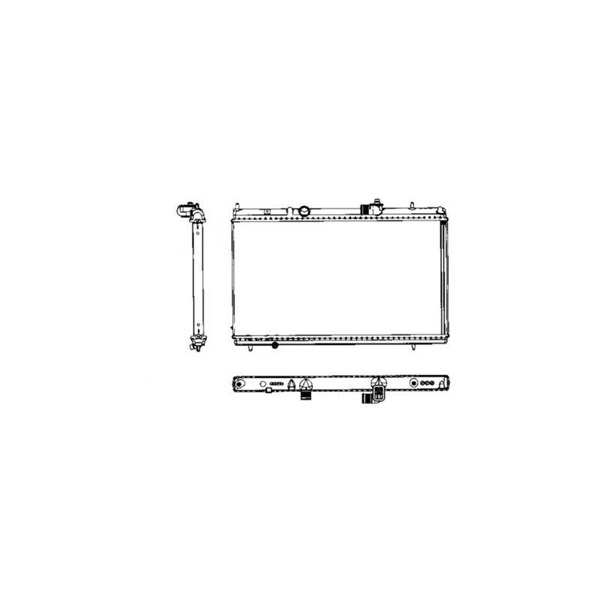 Kylare, motorkylning Nrf 50466 NRF