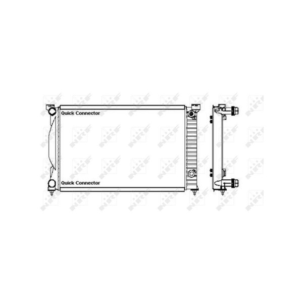Kylare, motorkylning Nrf 50543 NRF Kylare, motorkylning Nrf 50543 NRF