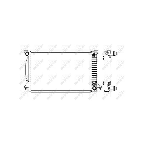 Kylare, motorkylning Nrf 50544 NRF Kylare, motorkylning Nrf 50544 NRF