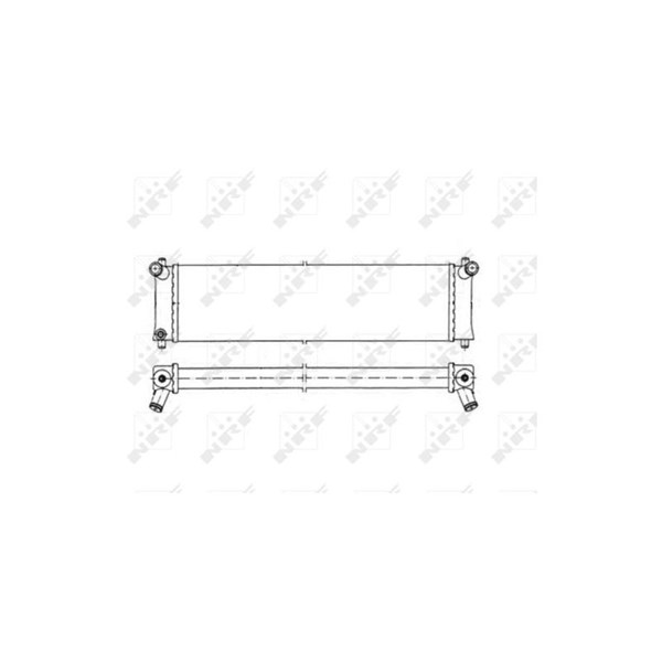 Kylare, motorkylning, Mitt Nrf 50547 NRF Kylare, motorkylning, Mitt Nrf 50547 NRF