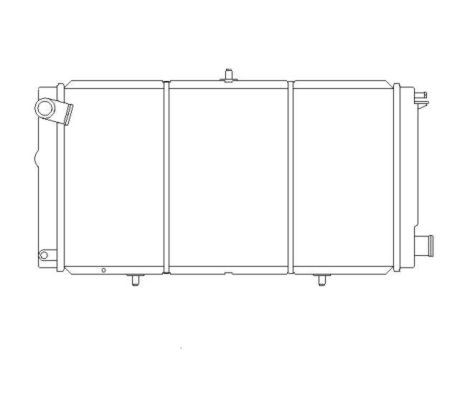 Kylare, motorkylning Nrf 507210 NRF