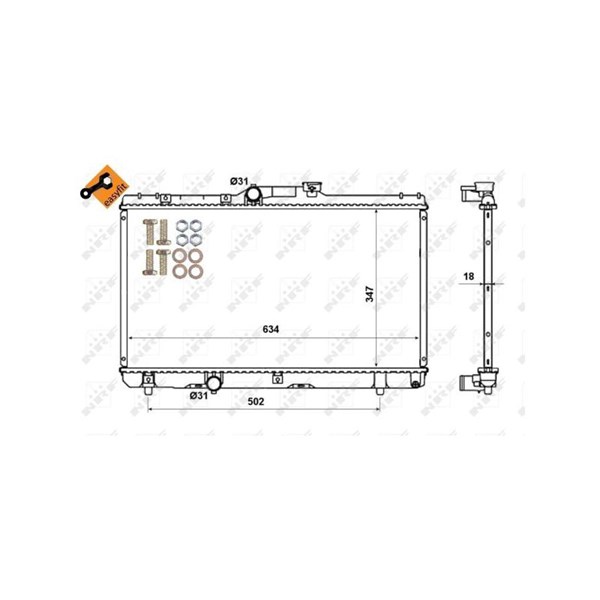 Kylare, motorkylning NRF Kylare, motorkylning NRF