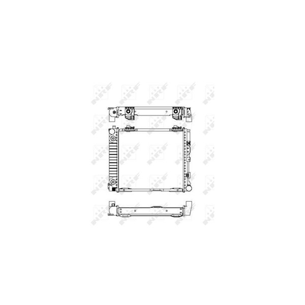 Kylare, motorkylning Nrf 507676 NRF Kylare, motorkylning Nrf 507676 NRF