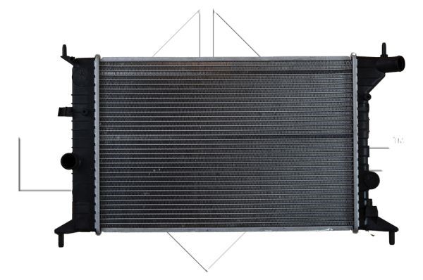 Kylare, motorkylning Nrf 509516 NRF