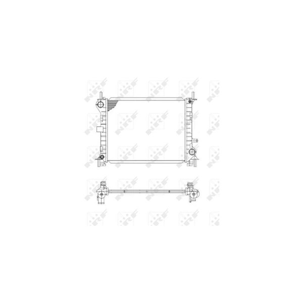 Kylare, motorkylning Nrf 509614 NRF Kylare, motorkylning Nrf 509614 NRF