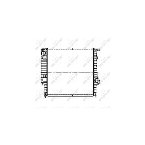 Kylare, motorkylning Nrf 509626 NRF