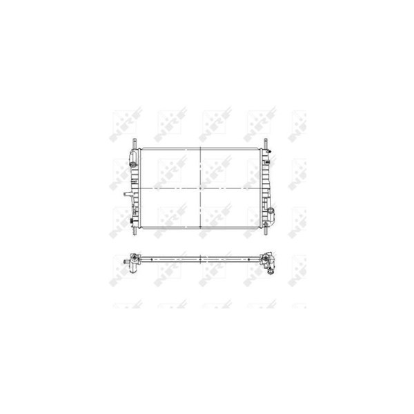 Kylare, motorkylning Nrf 509641 NRF Kylare, motorkylning Nrf 509641 NRF