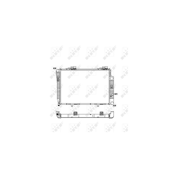 Kylare, motorkylning Nrf 51286 NRF Kylare, motorkylning Nrf 51286 NRF