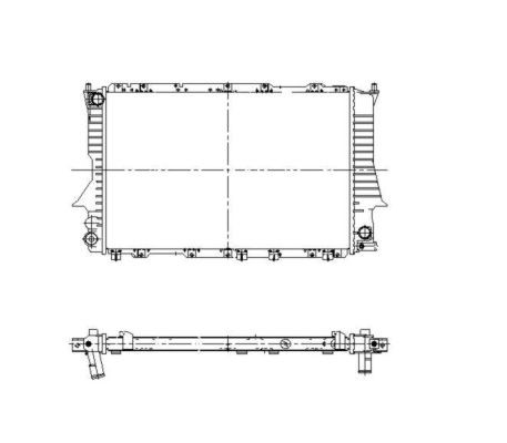 Kylare, motorkylning Nrf 51320 NRF Kylare, motorkylning Nrf 51320 NRF