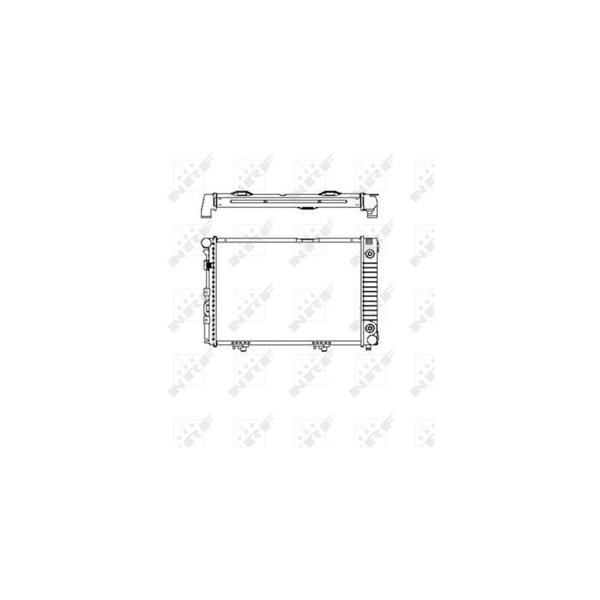 Kylare, motorkylning Nrf 516574 NRF Kylare, motorkylning Nrf 516574 NRF