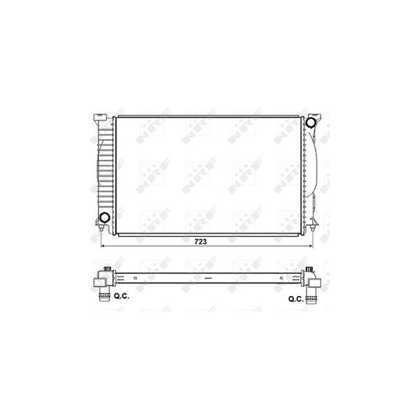 Kylare, motorkylning Nrf 53093 NRF Kylare, motorkylning Nrf 53093 NRF