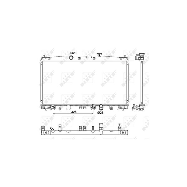 Kylare, motorkylning Nrf 53094 NRF Kylare, motorkylning Nrf 53094 NRF