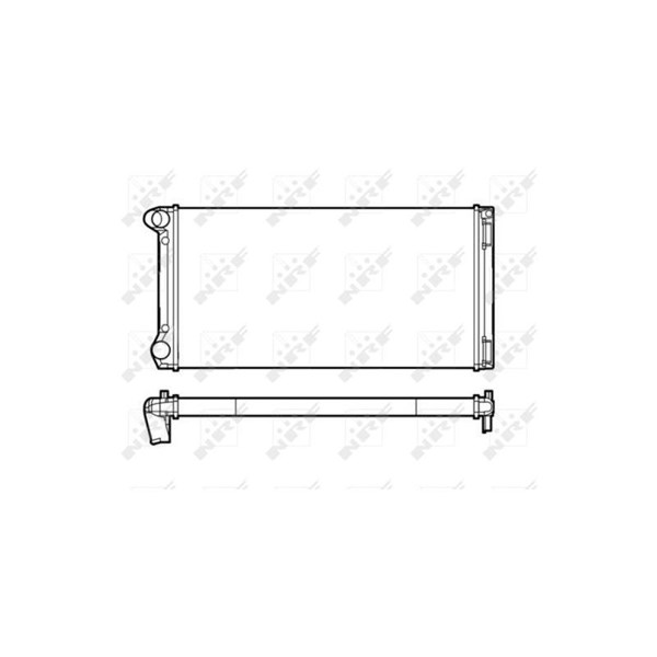 Kylare, motorkylning Nrf 53249 NRF Kylare, motorkylning Nrf 53249 NRF