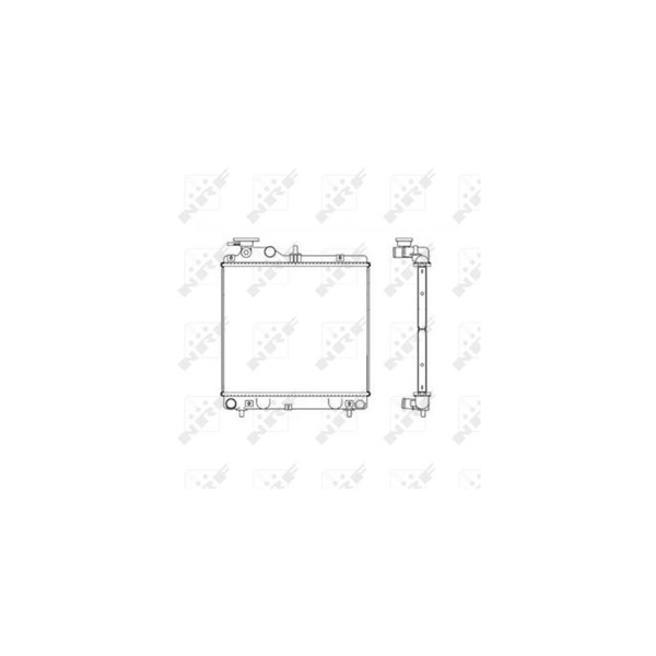 Kylare, motorkylning Nrf 53257 NRF Kylare, motorkylning Nrf 53257 NRF