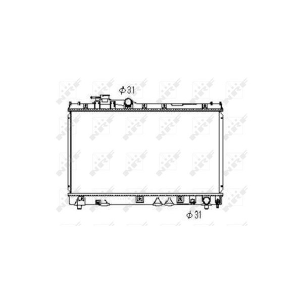 Kylare, motorkylning Nrf 53352 NRF Kylare, motorkylning Nrf 53352 NRF