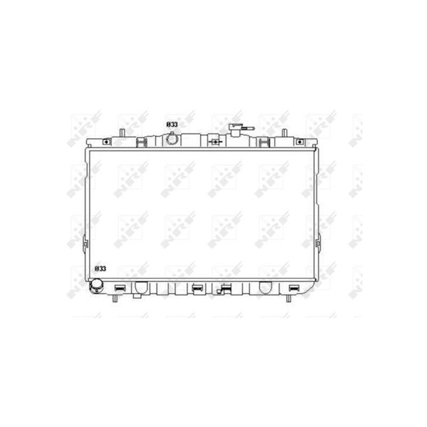 Kylare, motorkylning Nrf 53355 NRF Kylare, motorkylning Nrf 53355 NRF