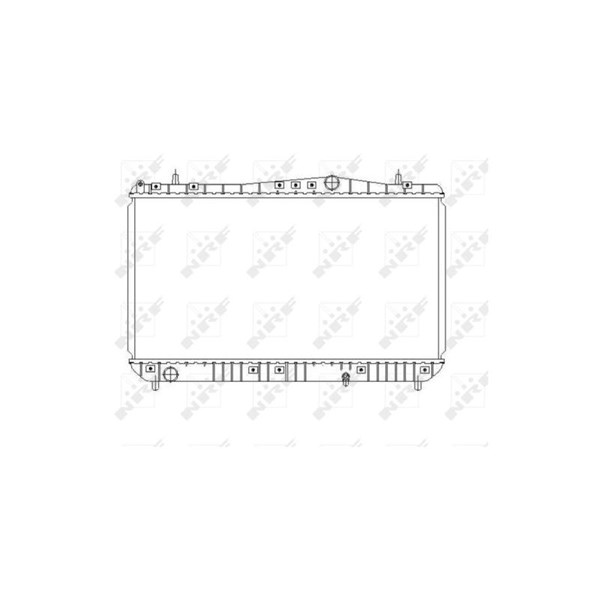 Kylare, motorkylning Nrf 53384 NRF Kylare, motorkylning Nrf 53384 NRF