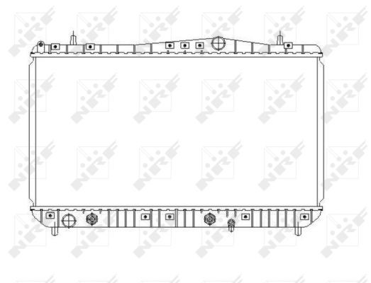 Kylare, motorkylning Nrf 53385 NRF Kylare, motorkylning Nrf 53385 NRF