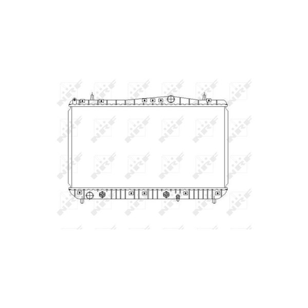 Kylare, motorkylning Nrf 53385 NRF