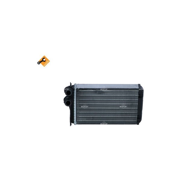 Värmeväxlare, kupévärme Nrf 53402 NRF