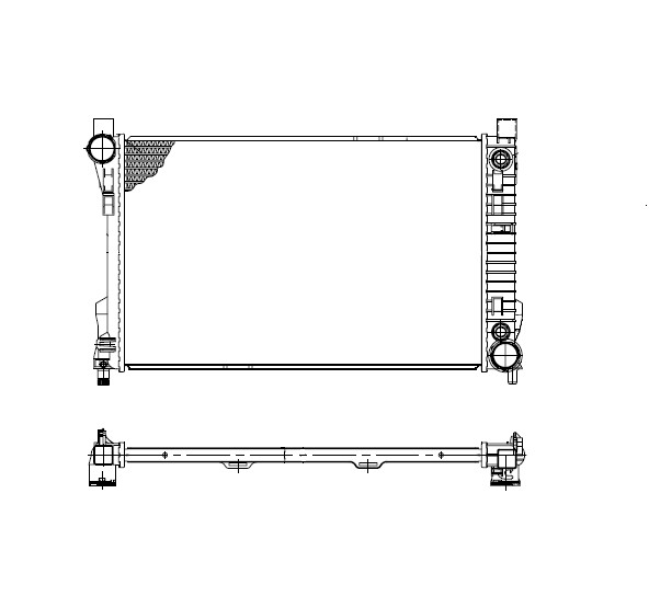 Kylare, motorkylning Nrf 53419 NRF Kylare, motorkylning Nrf 53419 NRF