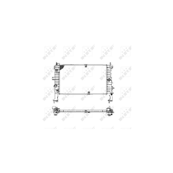 Kylare, motorkylning Nrf 53475 NRF Kylare, motorkylning Nrf 53475 NRF