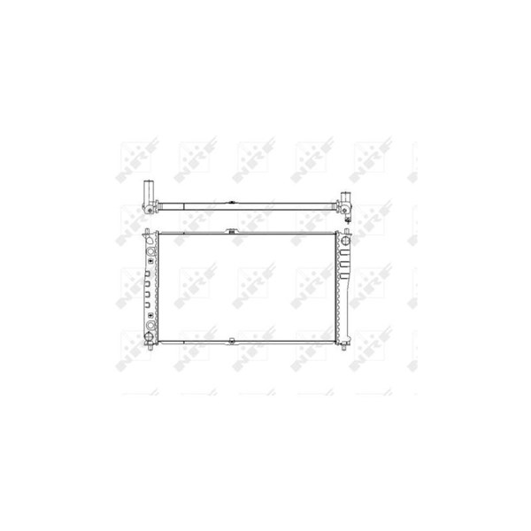 Kylare, motorkylning Nrf 53484 NRF Kylare, motorkylning Nrf 53484 NRF
