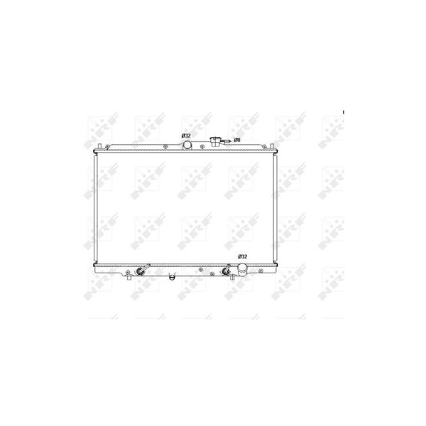 Kylare, motorkylning Nrf 53515 NRF Kylare, motorkylning Nrf 53515 NRF
