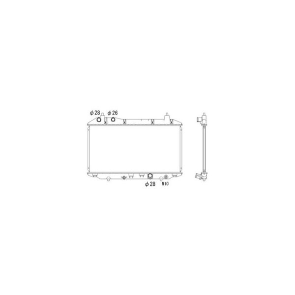 Kylare, motorkylning Nrf 53529 NRF Kylare, motorkylning Nrf 53529 NRF