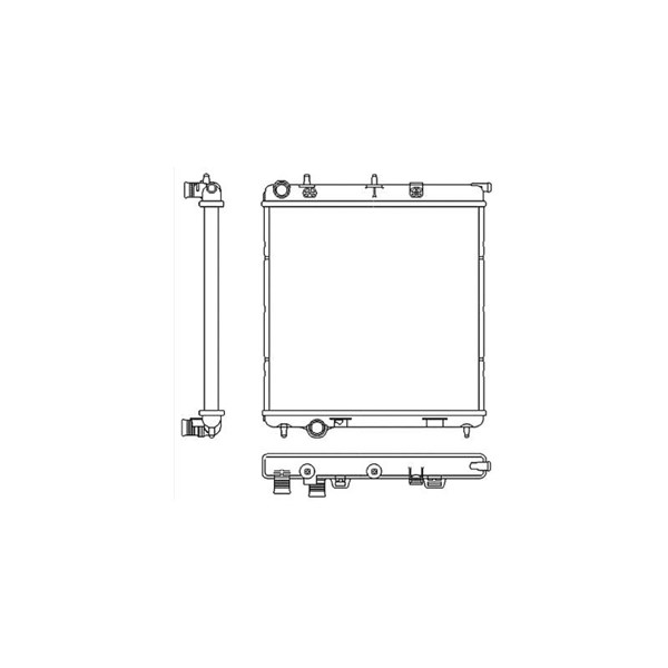 Kylare, motorkylning Nrf 53531 NRF Kylare, motorkylning Nrf 53531 NRF