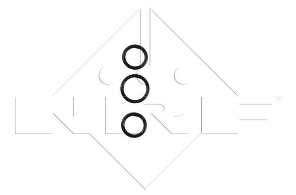 Värmeväxlare, kupévärme Nrf 53552 NRF