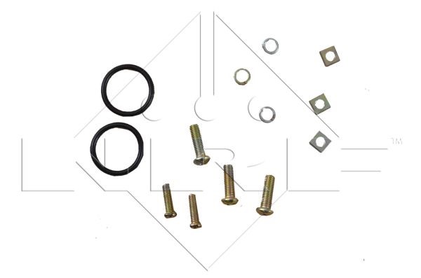 Värmeväxlare, kupévärme Nrf 53557 NRF