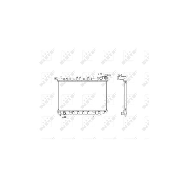 Kylare, motorkylning Nrf 53583 NRF Kylare, motorkylning Nrf 53583 NRF