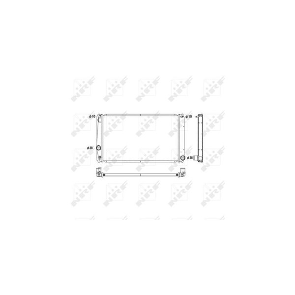 Kylare, motorkylning Nrf 53589 NRF Kylare, motorkylning Nrf 53589 NRF