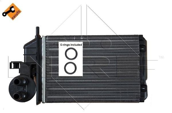 Värmeväxlare, kupévärme Nrf 53610 NRF