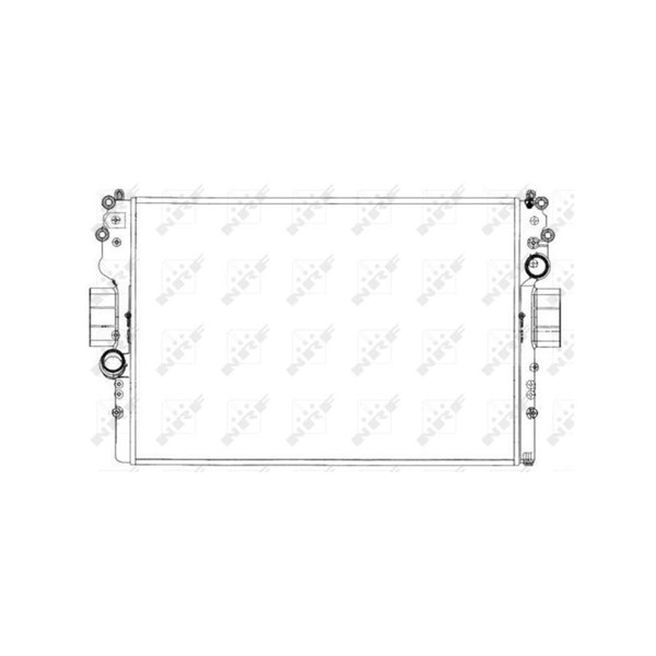 Kylare, motorkylning Nrf 53614 NRF Kylare, motorkylning Nrf 53614 NRF