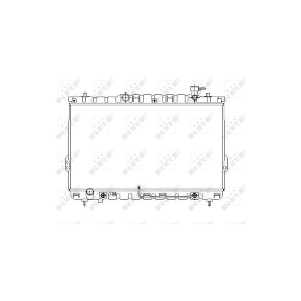 Kylare, motorkylning Nrf 53646 NRF Kylare, motorkylning Nrf 53646 NRF