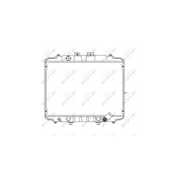 Kylare, motorkylning Nrf 53650 NRF Kylare, motorkylning Nrf 53650 NRF
