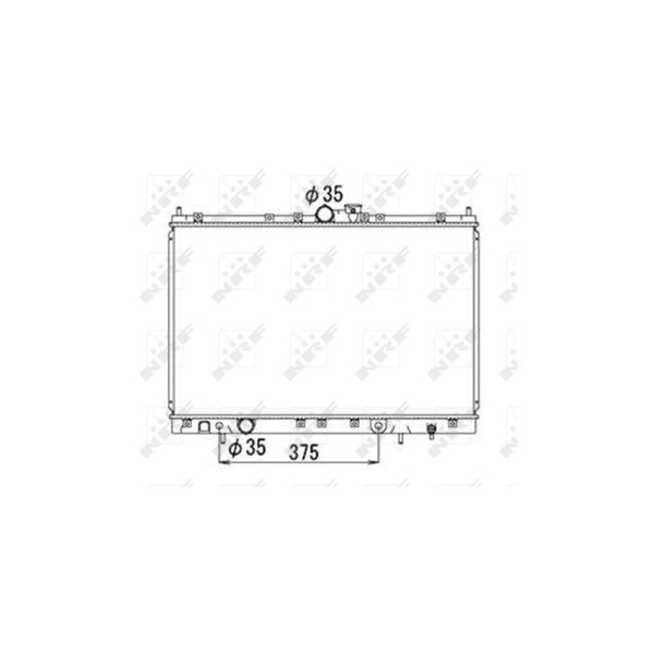 Kylare, motorkylning Nrf 53690 NRF Kylare, motorkylning Nrf 53690 NRF