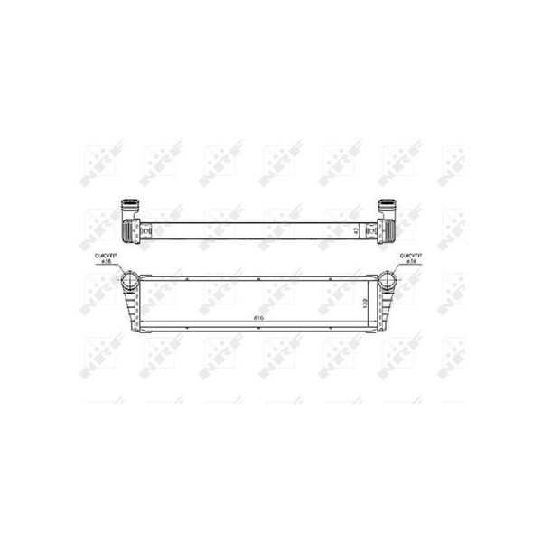 Kylare, motorkylning, Mitt Nrf 53799 NRF