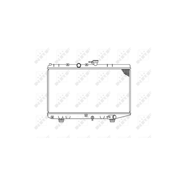 Kylare, motorkylning Nrf 53828 NRF Kylare, motorkylning Nrf 53828 NRF