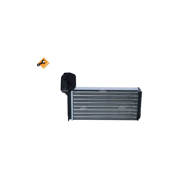 Värmeväxlare, kupévärme, Fram Nrf 53889 NRF Värmeväxlare, kupévärme, Fram Nrf 53889 NRF