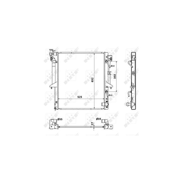 Kylare, motorkylning NRF Kylare, motorkylning NRF