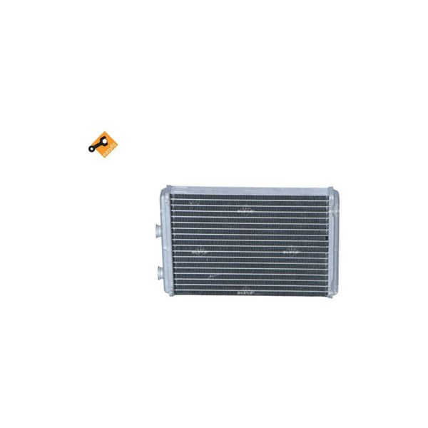 Värmeväxlare, kupévärme, Fram Nrf 54211 NRF Värmeväxlare, kupévärme, Fram Nrf 54211 NRF