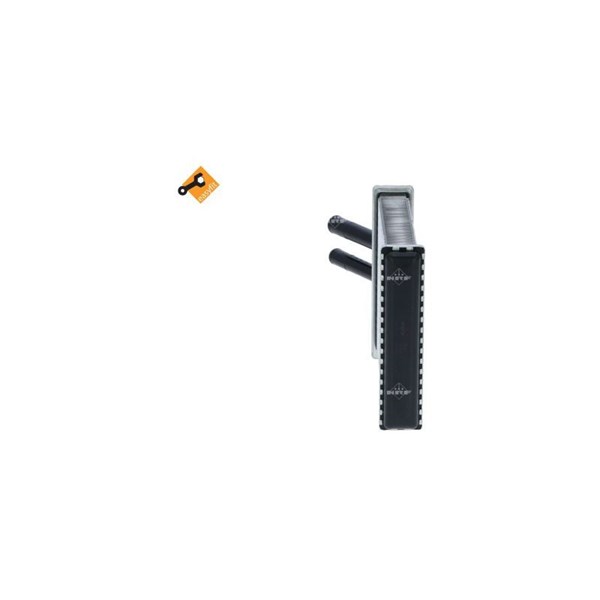 Värmeväxlare, kupévärme Nrf 54237 NRF Värmeväxlare, kupévärme Nrf 54237 NRF
