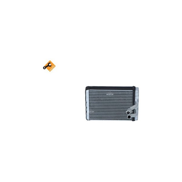 Värmeväxlare, kupévärme, Fram Nrf 54289 NRF