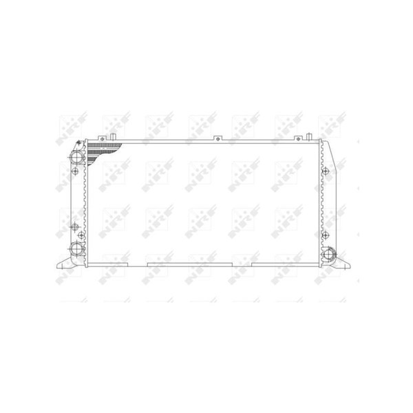 Kylare, motorkylning Nrf 54602 NRF Kylare, motorkylning Nrf 54602 NRF