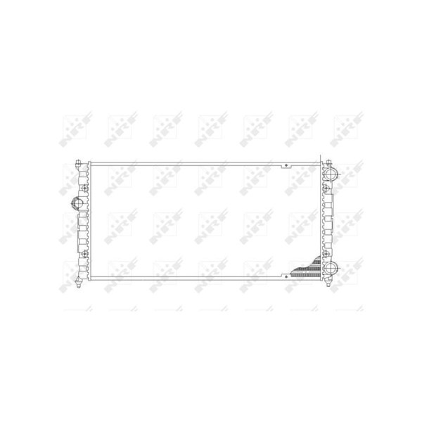 Kylare, motorkylning Nrf 54687 NRF Kylare, motorkylning Nrf 54687 NRF