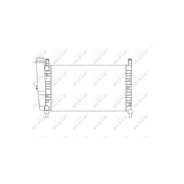 Kylare, motorkylning Nrf 54701 NRF Kylare, motorkylning Nrf 54701 NRF