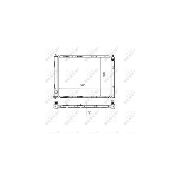 Kylare, motorkylning Nrf 55339 NRF Kylare, motorkylning Nrf 55339 NRF